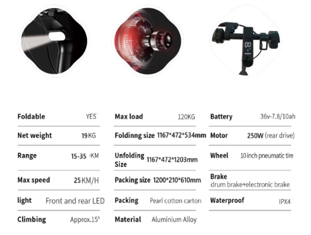 E365W Electric Scooter
